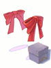 Evolved Pair of Red Ribbon Box
