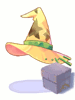 Yellow Mage Hat Box