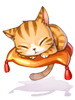 Costume Sleeping Cat Hat J