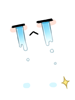 Costume Watery Eyes