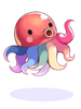 Costume Colorful Dancing Octopus
