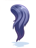 Costume Straight Pony Blue