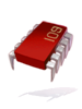 Broken Chip (Red)