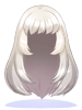 C Straight Long White