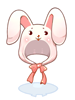 C Love Rabbit Hood Upper