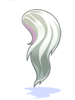 C Straight Pony White Mid