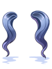 C Loose Wave Twin Blue Mid