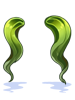 C Loose Wave Twin Green Mid