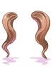 C Loose Wave Twin Crimson Mid
