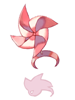 C Pinwheel Hat