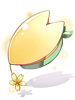 C Yellow Cherry Blossom Hat