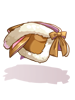 C Brown Cat Ears Cape