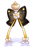 C Princess Ribbon Crown