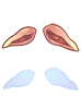 C Drooping Elven Ears