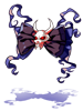 C Gothic Skull Ribbon