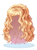 Costume Firm Wave Hair(Yellow)