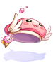 Costume angeling bread hat