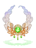 Brilliant Light Emerald Necklace