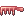 Costume Red Comb