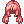 C Straight Long Red