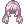 C Straight Long Light Purple