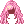 Costume Firm Wave Hair(Pink)