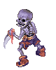 Furious Soldier Skeleton