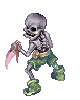Weak Soldier Skeleton